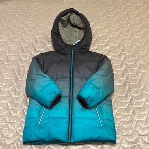 Wonder Nation Kid's Coat Fleece Lined Blue Size 5T